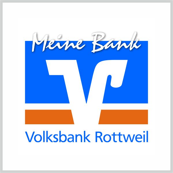 Das Logo der Volksbank Rottweil