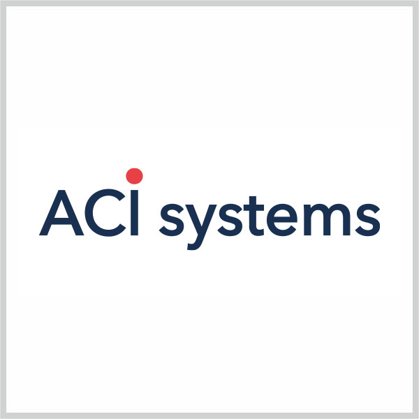 Das Logo von ACi systems