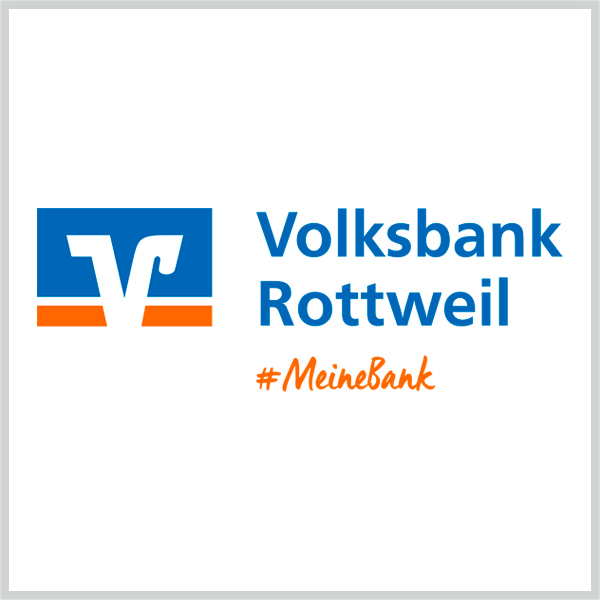 Das Logo der Volksbank Rottweil